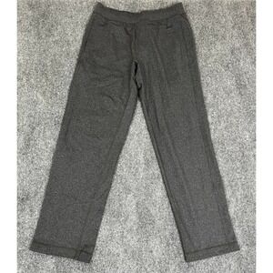 Lululemon  Pants Mens  Charcoal Gray Flap Pockets Drawstring Mid Rise Size L